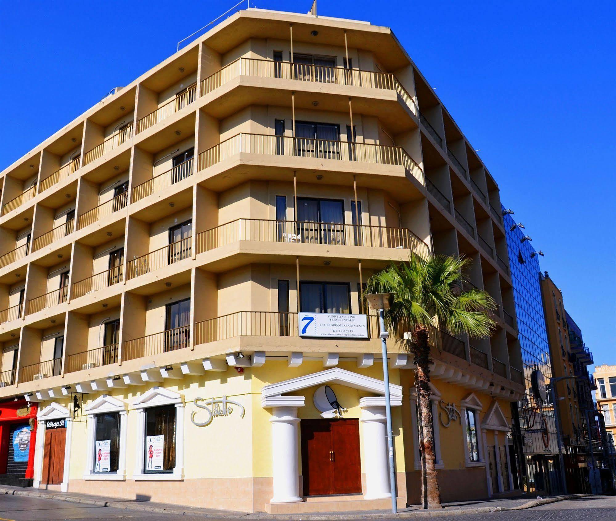 Burlington Apartments San Ġiljan Buitenkant foto